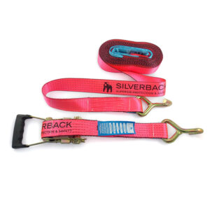 Ratchet Tie-Down with J Hook 9m