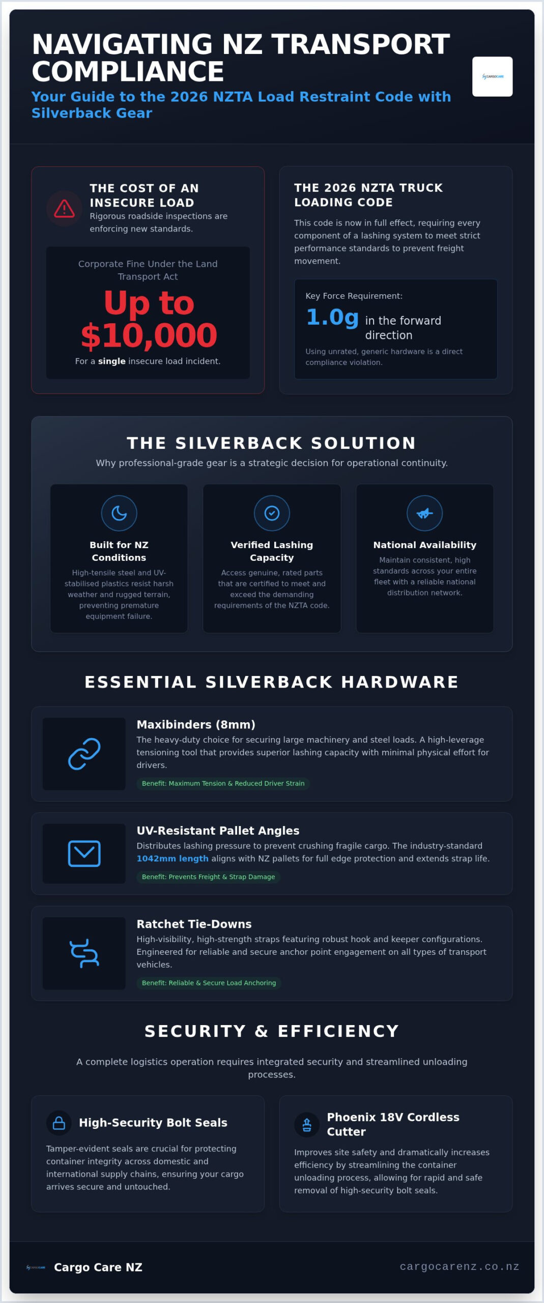 Authorised Silverback Distributor New Zealand: Your Guide to Professional Cargo Safety