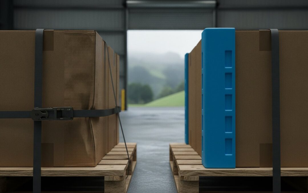Pallet Corner Protectors NZ: Comparing Plastic vs. Traditional Edge Protection