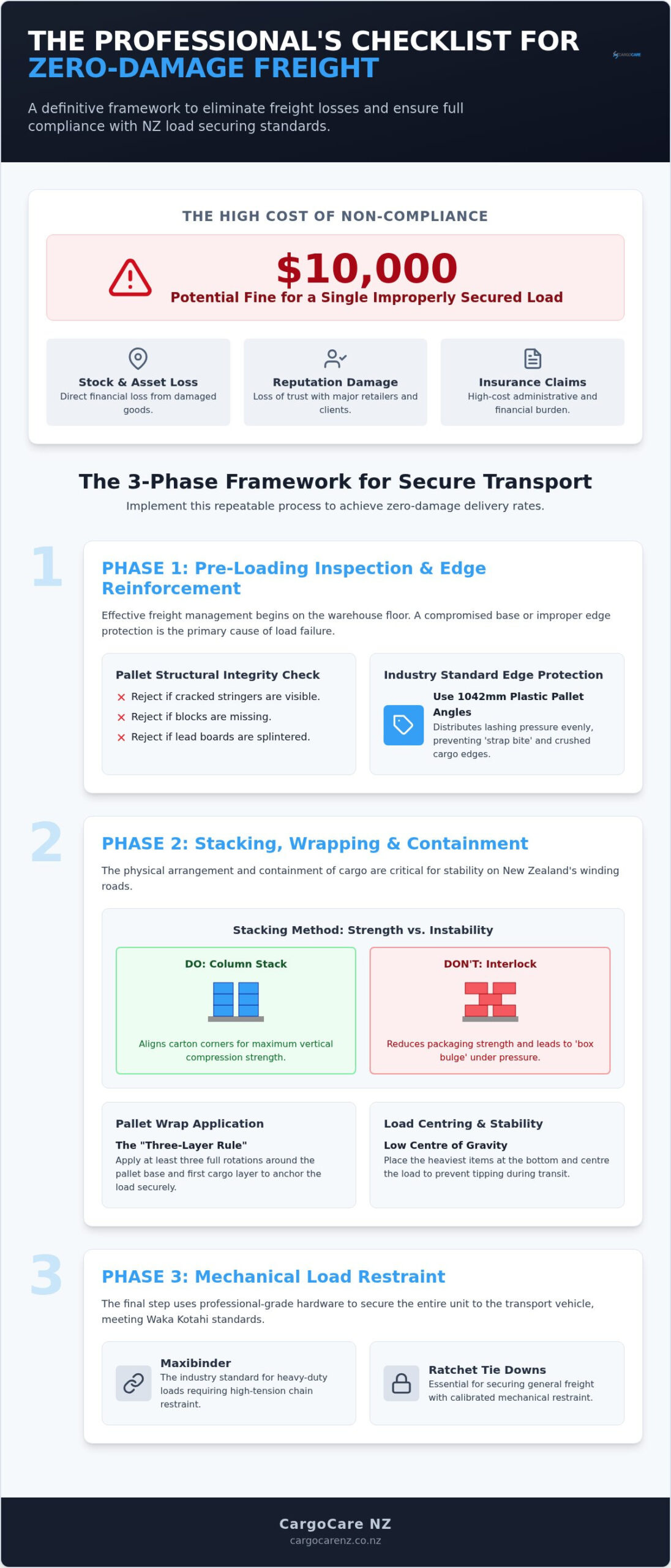 Preventing Pallet Damage During Shipping NZ: The Professional Transport Checklist