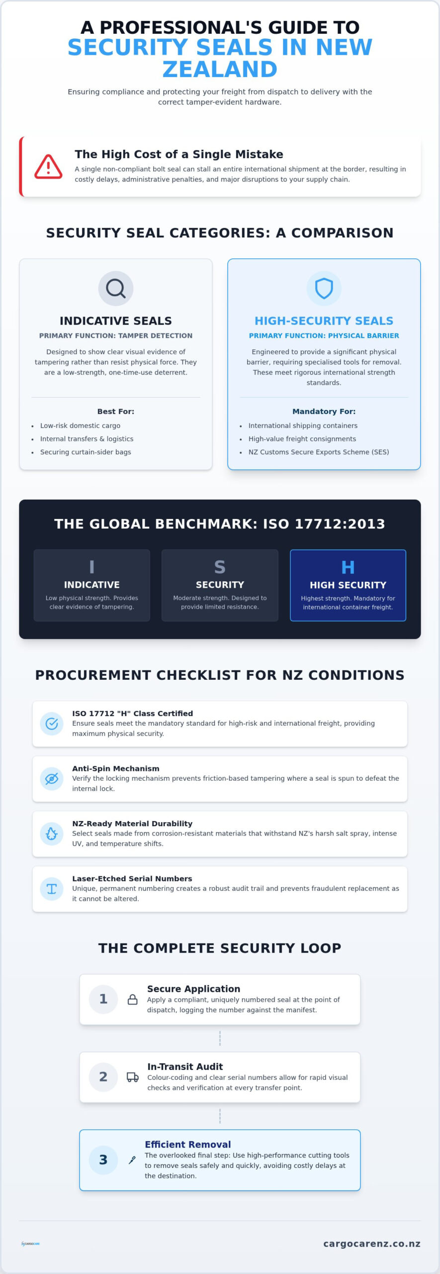 Buy Security Seals Online NZ: The Professional Guide to Freight Protection