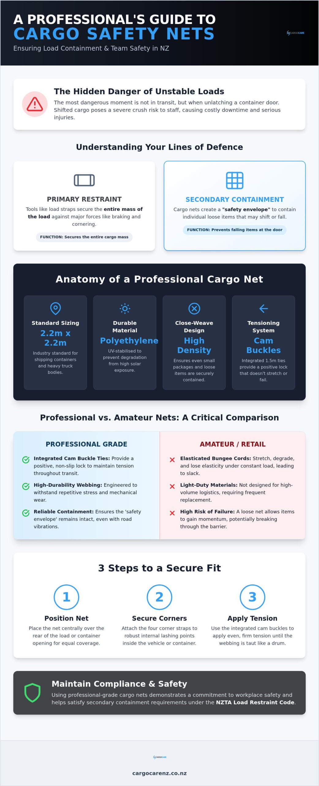 Cargo Safety Nets NZ: The Professional Guide to Load Containment