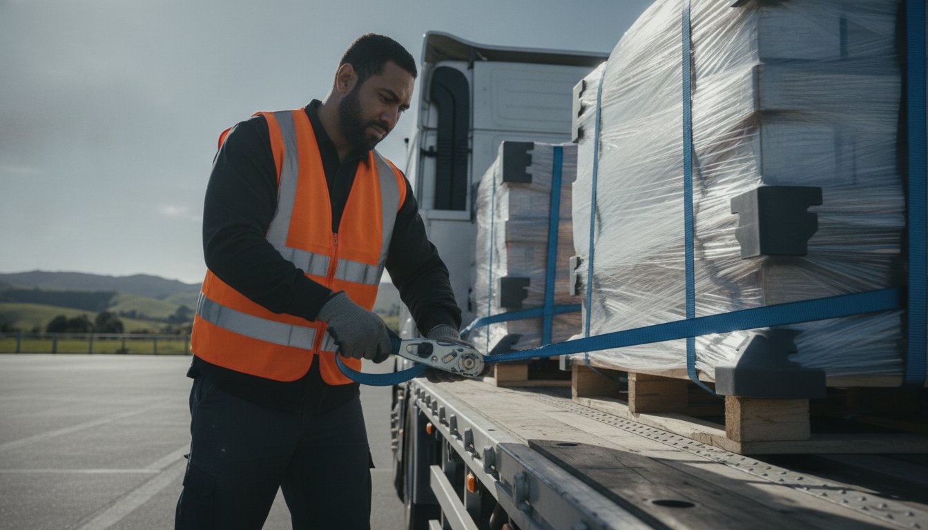 How to Secure Cargo on a Truck in NZ: Load Restraint Guide