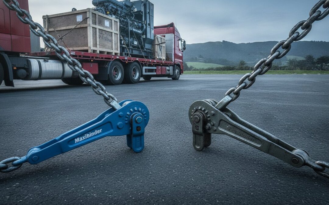 Maxibinder vs Ratchet Binder NZ: The Professional Guide to Load Restraint