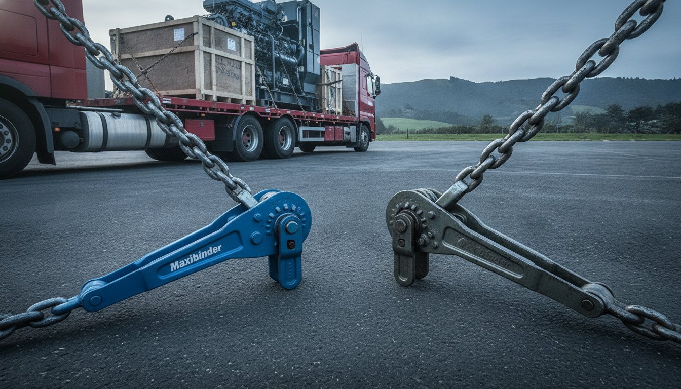 Maxibinder vs Ratchet Binder NZ: The Professional Guide to Load Restraint