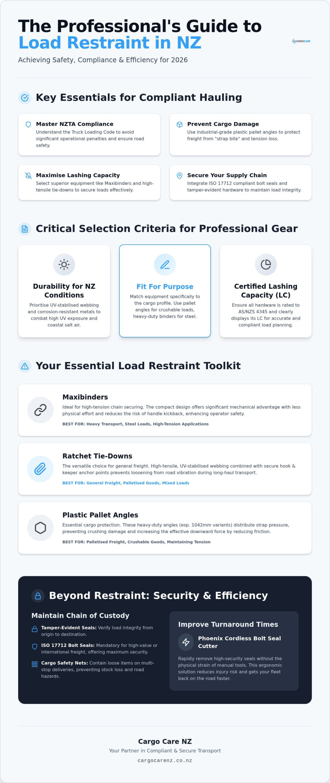 Best Load Restraint Equipment NZ: The 2026 Professional Guide