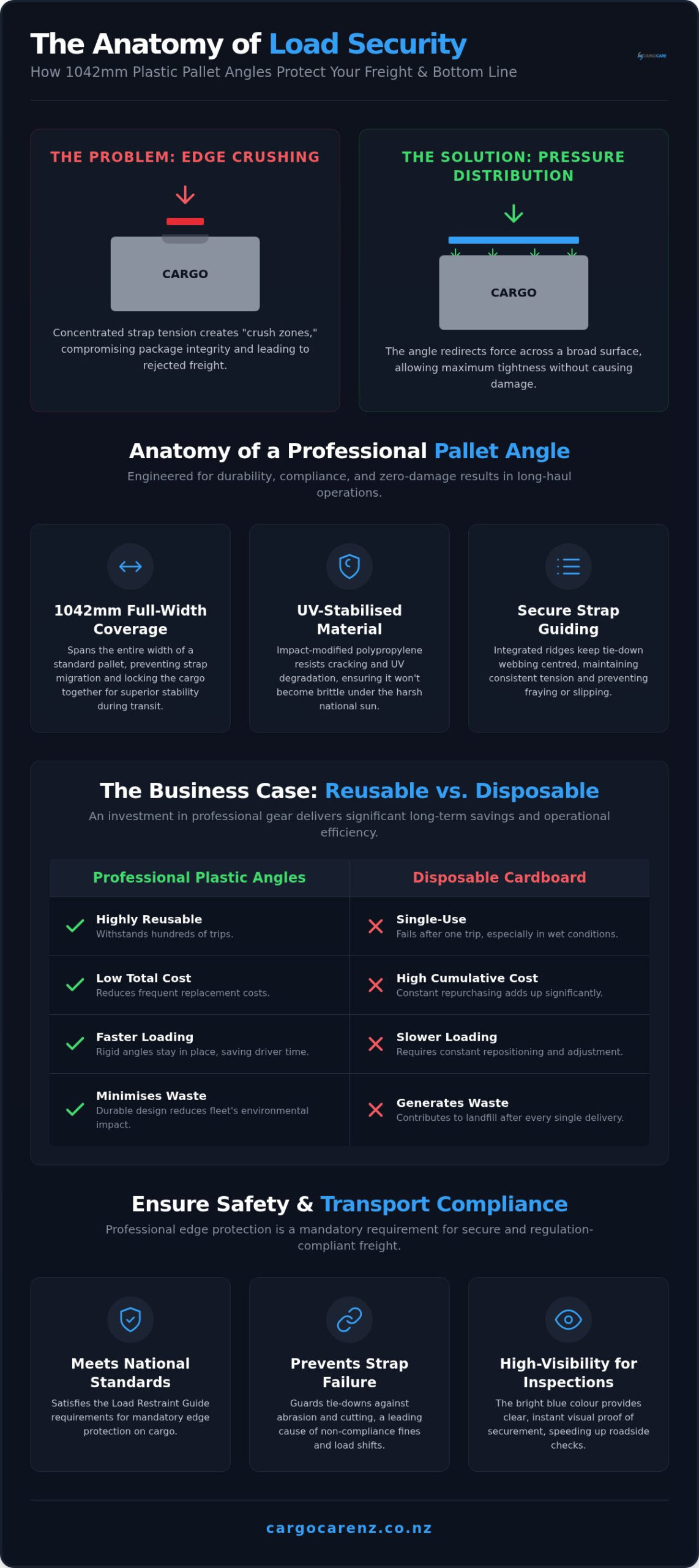 Benefits of Plastic Pallet Angles: Protecting Freight and Profit in 2026